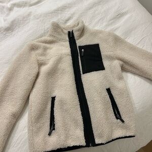 Women's Soulcycle Ivory Sherpa Fleece